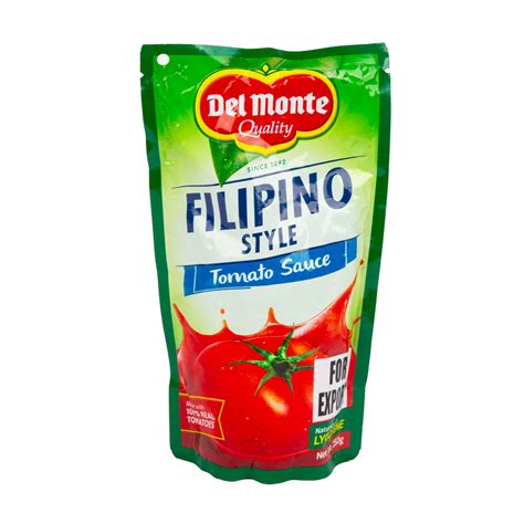 Del Monte Filipino Style Tomato Sauce 250 G Online At Best Price Sauces Lulu Kuwait Price In