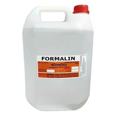 Formalin Formaldehyde Liquid 37 40 For Surface Disinfectant At 215