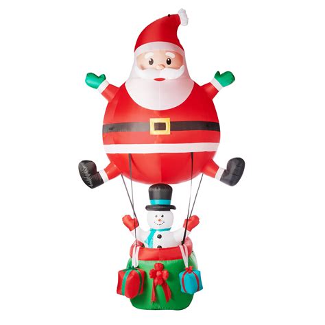 Holiday Time Yard Inflatables Hot Air Balloon 125 Ft