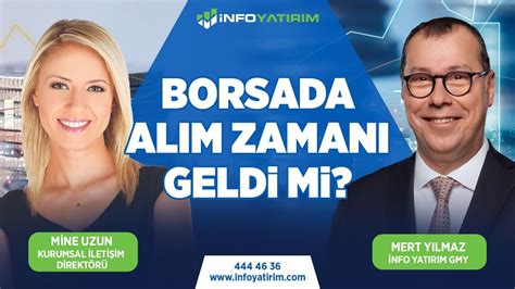 Borsada Alım Zamanı Geldi Mi Mert Yılmaz Yorumluyor İnfo Yatırım