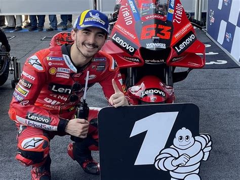 Hasil Kualifikasi Motogp Prancis Bagnaia Cetak Rekor Baru Di Le Mans