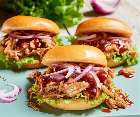 Pulled Pork Burger Cookidoo Resmi Thermomix Tarif Platformu