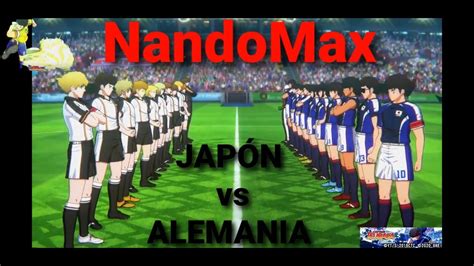 Captain Tsubasa RONC JAPON Vs ALEMANIA New Hero YouTube