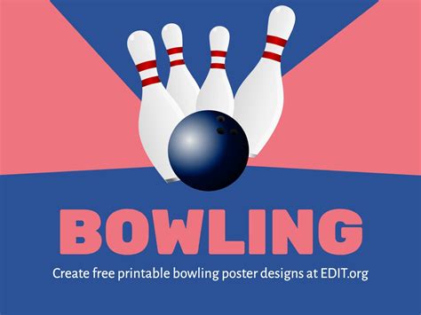 Design Bowling Invitations With Free Editable Templates