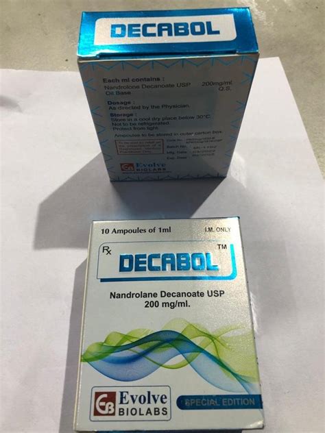 Mg Ml Decabol Mg Ml Injection Dose Mg Packaging Size