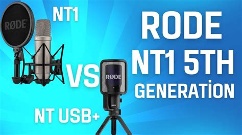 Rode Nt1 5th Generation Mikrofon Rode Nt1 Vs Rode Nt Usb Rode Rodent1 Youtube