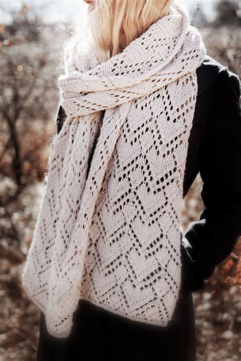 Free Lacy Scarf Knitting Patterns