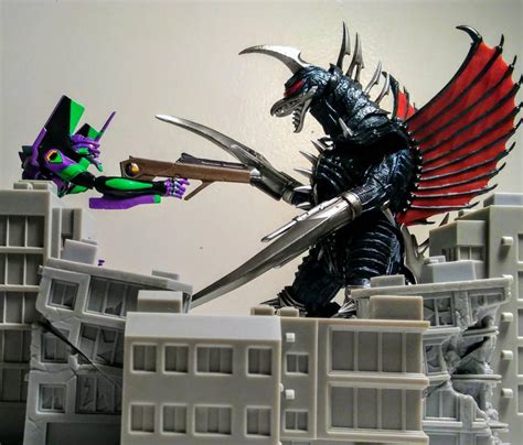 Evangalion Vs Gigan By Kongzilla92 On Deviantart