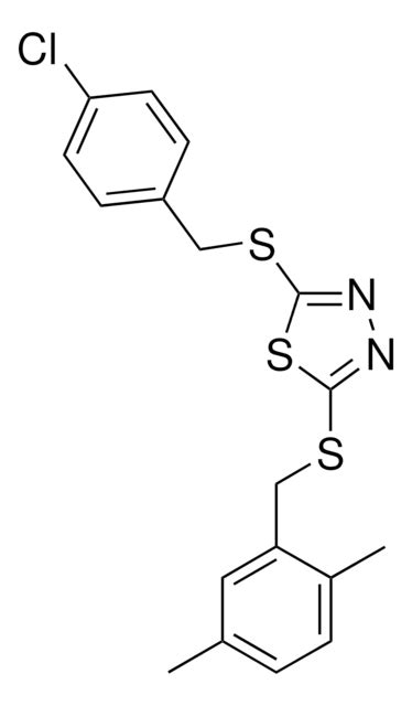 2 4 CHLOROBENZYL THIO 5 2 5 DIMETHYLBENZYL THIO 1 3 4 THIADIAZOLE