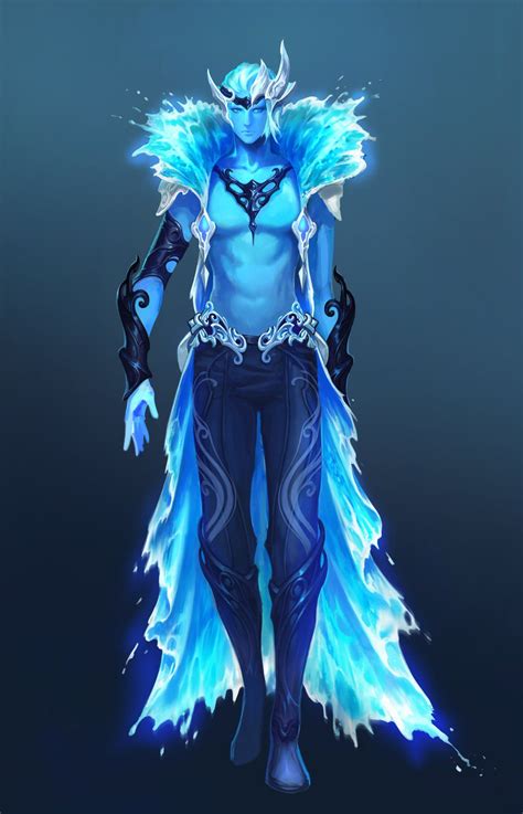 Anime Water Elemental