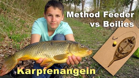 Karpfenangeln Method Feeder Montage Vs Boilies Angeln Auf Karpfen