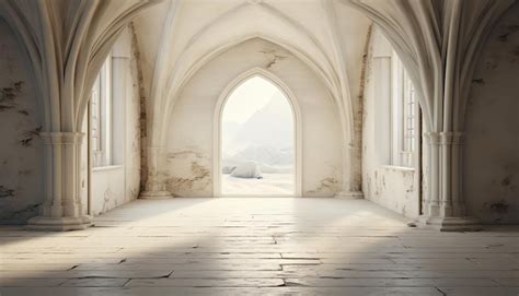 Premium Photo Ancient Gothic Abbey A Spiritual Monument With Old