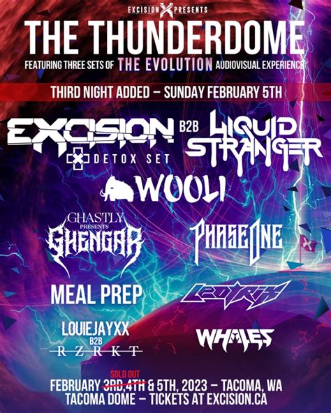 Excision Thunderdome 2025 Lineup 2025 Emiliano Hunter