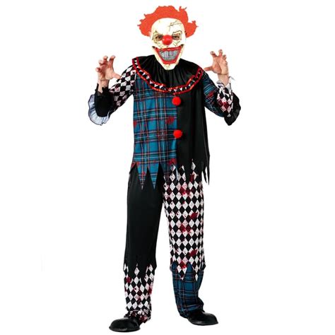 Hallow-Scream: Clown Costume & Mask - Adult, costumes, fancy dresses, children's childrens kids ...