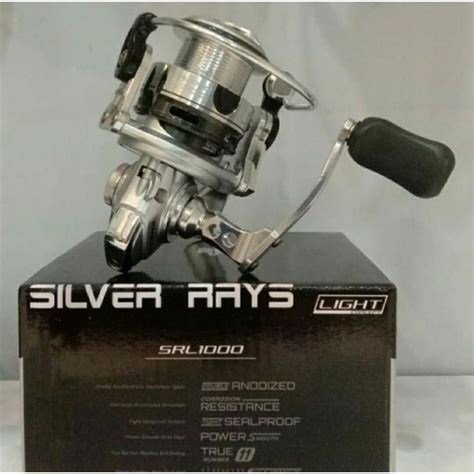 Jual Reel Spining Tridentech Silver Rays Light Power Handle