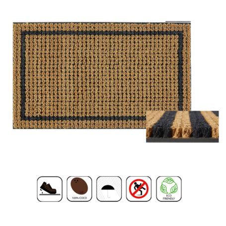 Tapis Coco Naturel Paisseur Mm X Cm