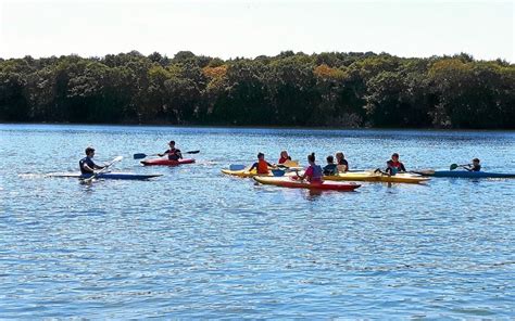 Canoë kayak Des initiations sur létang du Ter avec le Patronage