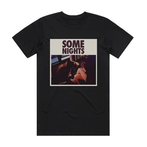 Fun Some Nights Album Cover T Shirt Black Album Cover T Shirts