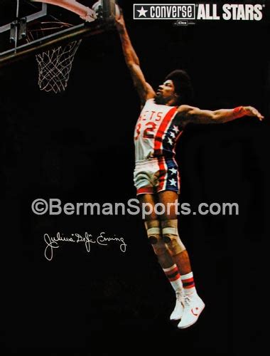 Converse Posters of "Dr J" Julius Erving