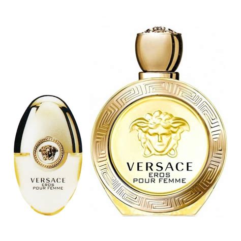 Buy Versace Eros Pour Femme Perfume Set, For Women, EDP 100ml + EDP ...