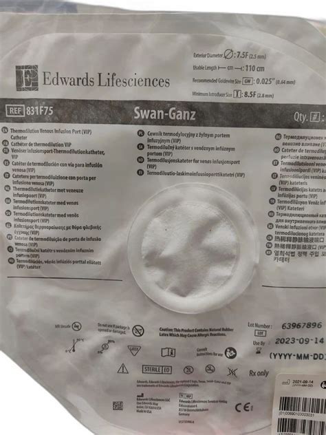 Swan Ganz Catheter At Rs 5500 Disposable Catheter In Surat Id 2849204109497