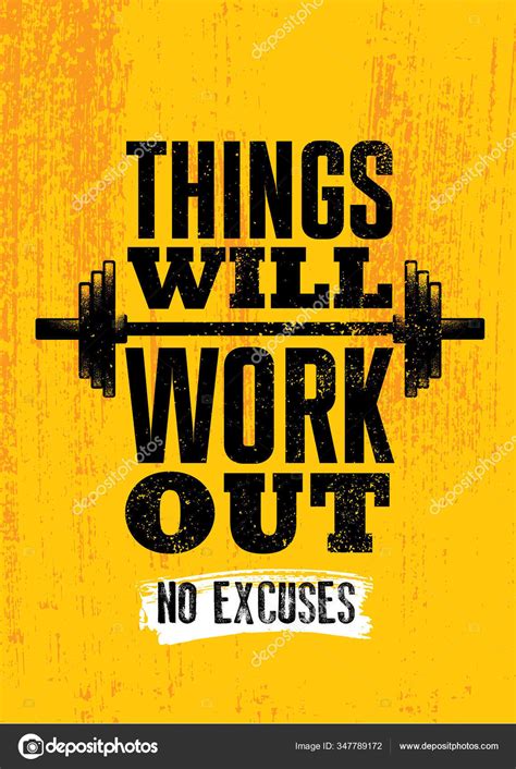 No Excuses Workout Wallpaper