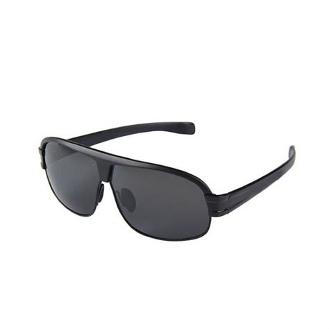 Buy Polarized Sunglasses For Outdoor Sports Metal Wrap Frame Grey Anti Uva Lens