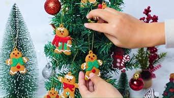 Amazon Doneace Christmas Ornaments Gingerbread Man Ornaments For