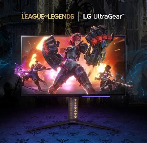 Moniteur Pour Jeu Ultragear Oled Dition League Of Legends Qhd