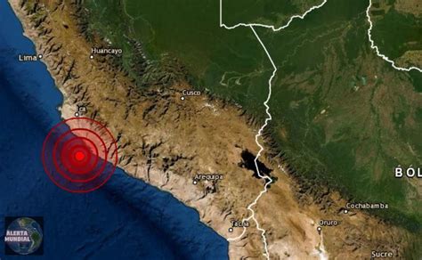 Un Sismo De Magnitud 5 6 Sacude Ica Del Perú