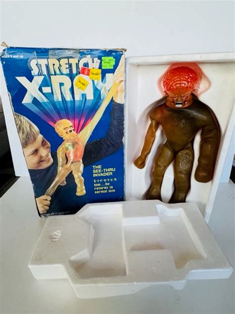 Stretch Armstrong X Ray Alien Invader Kenner Rare Box 1979 Vtg Figure