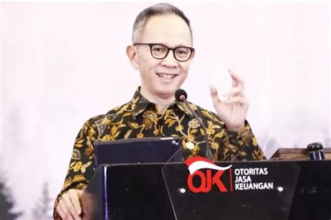 Bos OJK Stabilitas Jasa Keuangan RI Tetap Terjaga Di Tengah