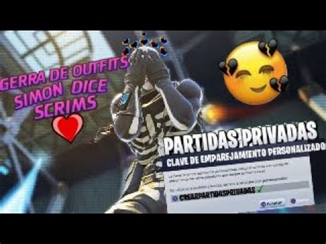 PARTIDAS PRIVADAS FORTNITE EN DIRECTO OUTFITS MINIJUEGOS CON