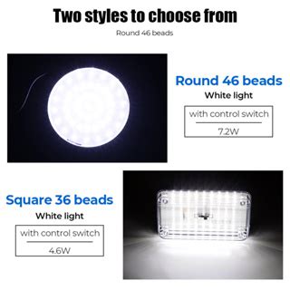 V Led Car Doom Light Vehicle Interior Dome Roof Trunk Light Lamp