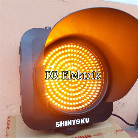 Jual Shinyoku Warning Light Traffic Light Led Ltr Cm Kuning