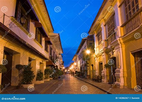 Historic Town Of Vigan Royalty Free Stock Photography - Image: 14286267