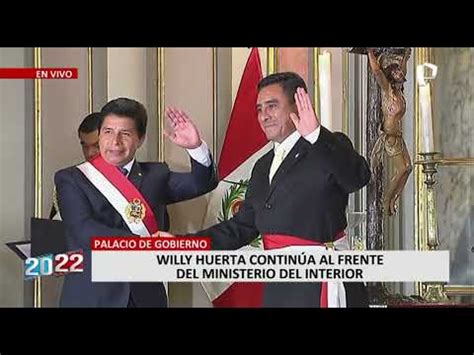 Pedro Castillo juramenta a Gabinete Ministerial de Betssy Chávez con