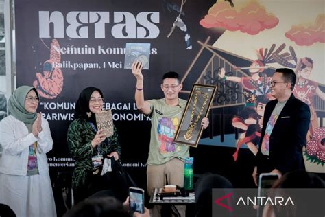 Dispar Kaltim Menparekraf Bina Komunitas Perkuat Parekraf Sekitar Ikn