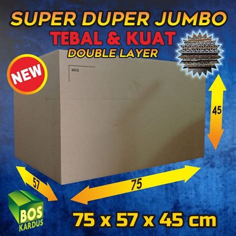 Jual Kardus Besar Pindahan Jumbo Packing Bekas Dus Packaging Tebal Box