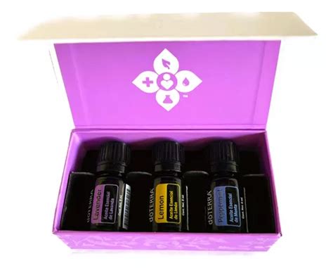 Kit Aceites Esenciales Doterra Lavanda Lim N Y Menta Ml Cuotas