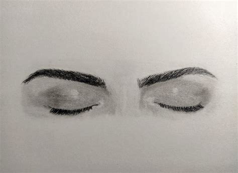 How To Draw Closed Eyes For Beginners Drawing Tutorials