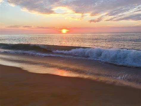 Beach Sunrise Ocean City Maryland Ocean City Md Ocean City Maryland