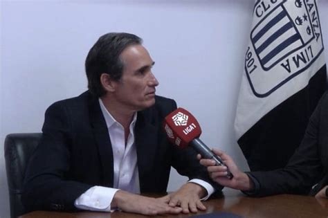 Controversia en Alianza Lima dirigente José Sabogal confiesa ser el