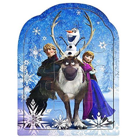 Disney Licensed Products Frozen Shaped Wood Puzzles Club Penguin Dp