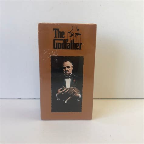 The Godfather Vhs 1997 2 Tape Set Brand New Sealed Rare Oop Etsy