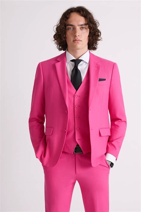 Pink Suit Jacket Suitor
