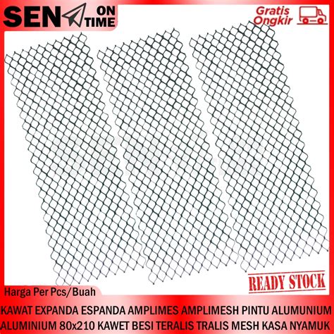 Jual Instant KAWAT EXPANDA 80x210 TRALIS MESH PINTU ESPANDA ALUMINIUM