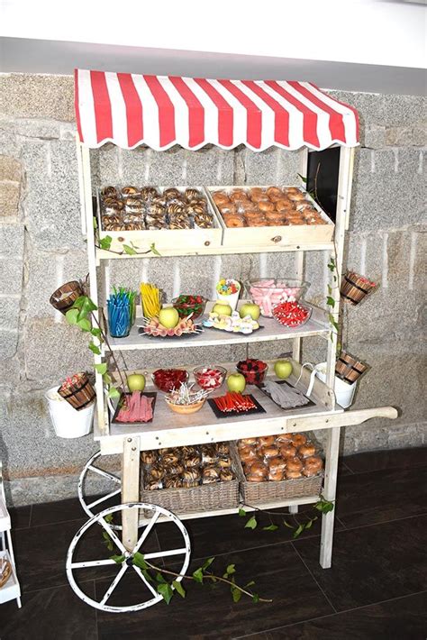 Carrito De Dulces Y Donuts Secretos De Boda Brain Es Carritos De