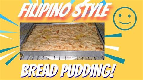 How To Make Bread Pudding I Easy Old Fashioned Recipe I Filipino Style I Bread Pudding Simple