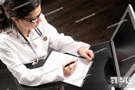 Doctor's Desk, Stock Photo, Picture And Low Budget Royalty Free Image. Pic. ESY-001189614 ...